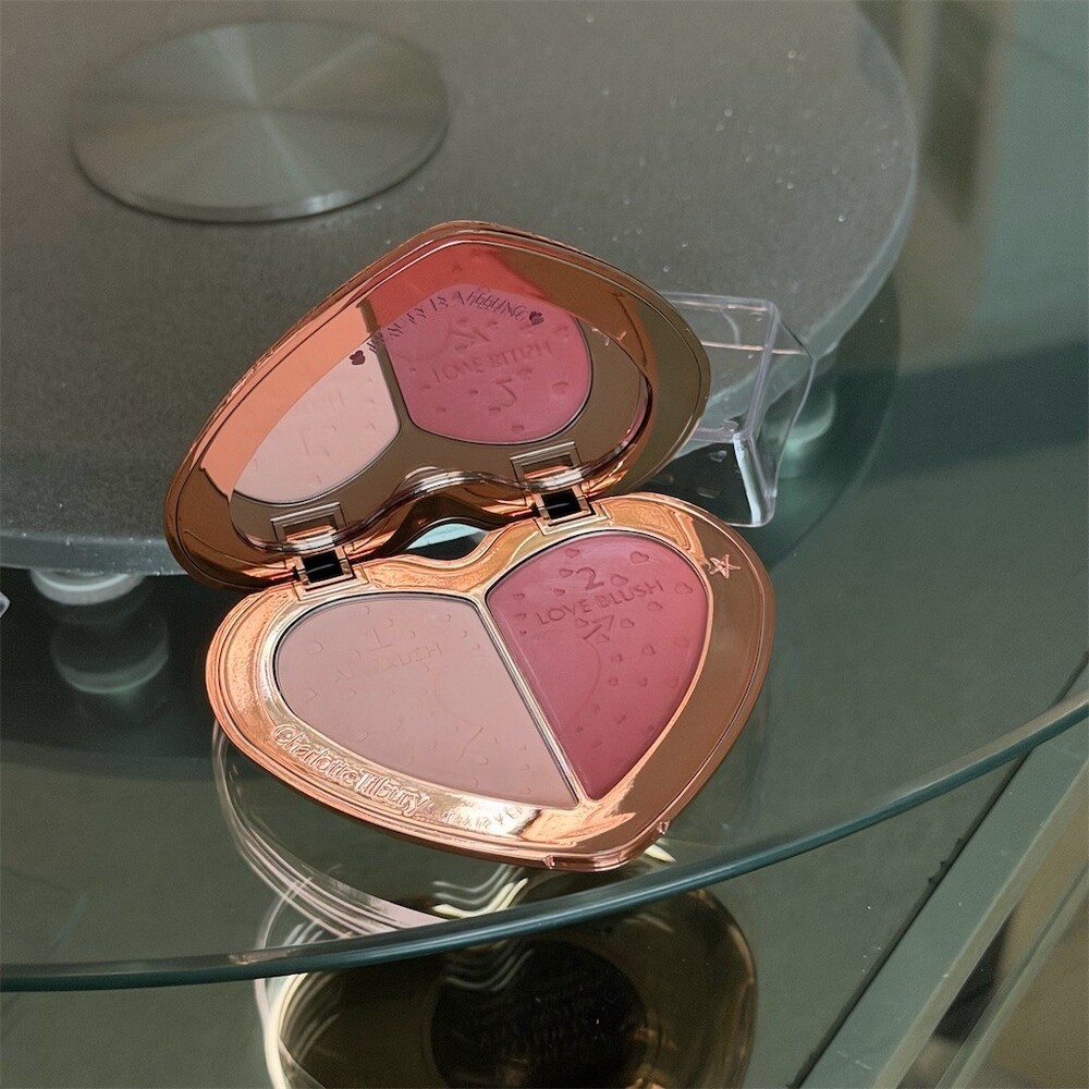 Charlotte Tilbury Soulmates Face Palette Duo Pillow Talk Rosewood BN, No Box